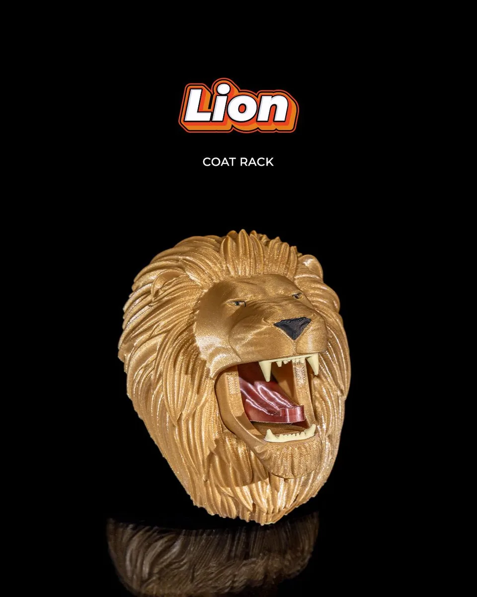 Lion Coat Rack