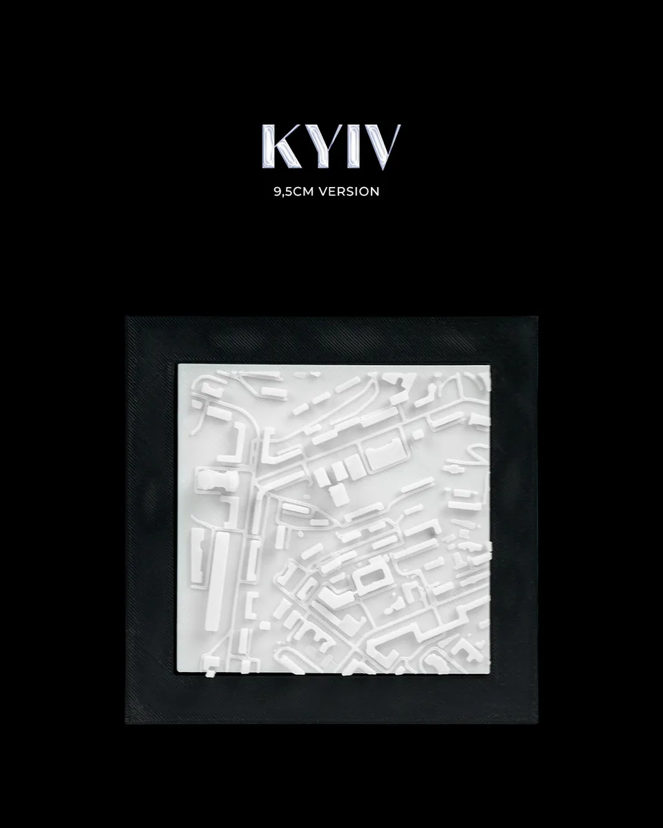 3D City Frames - Kyiv - 9,5cm Version