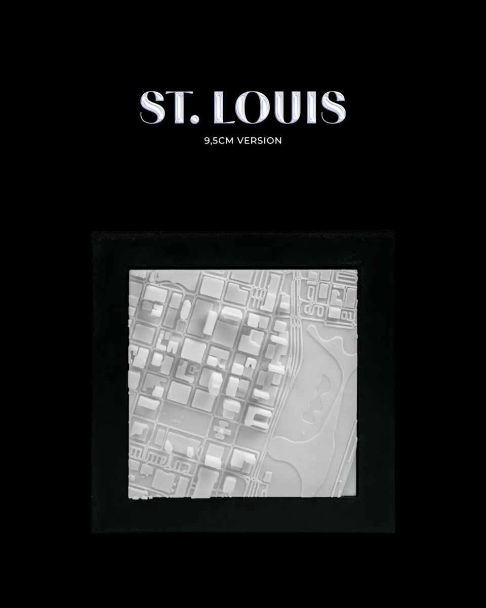 3D City Frames - St. Louis - 9,5cm Version