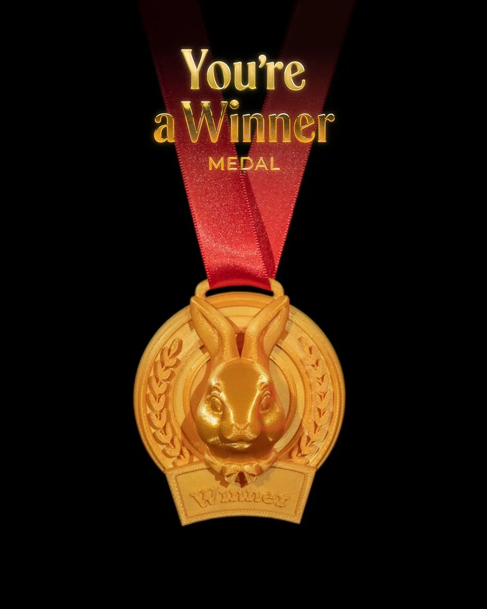You’re a Winner Medal