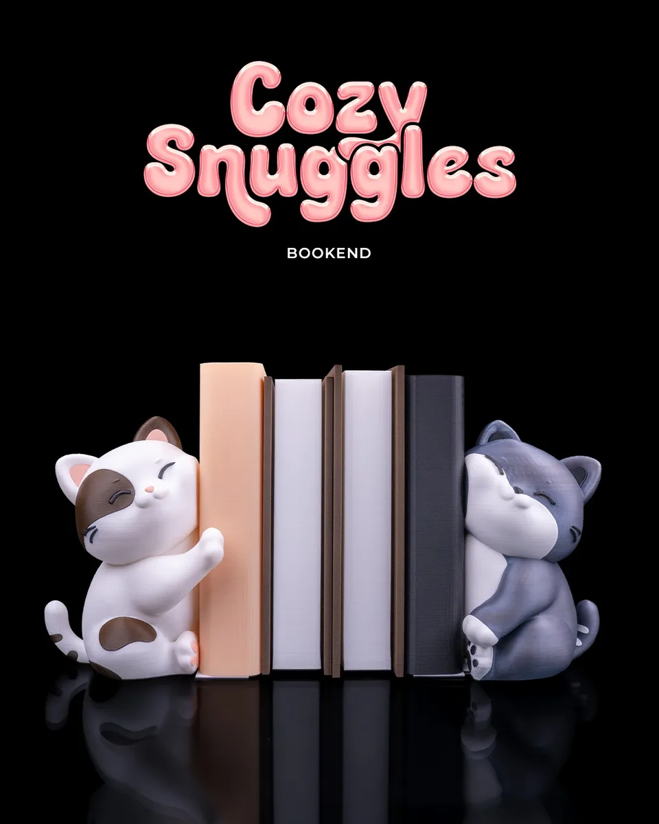 Cozy Snuggles Bookend