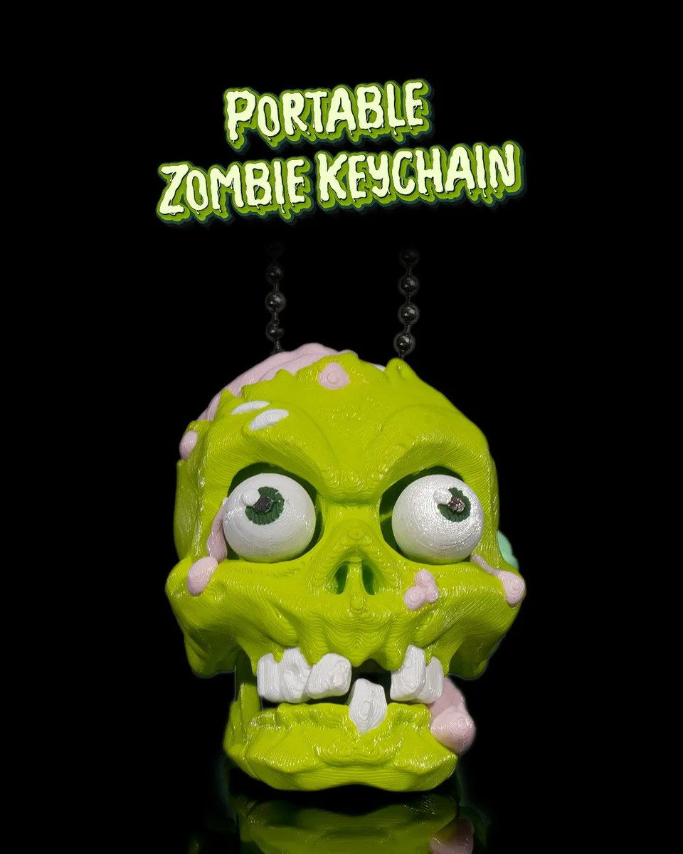 Portable Zombie Keychain