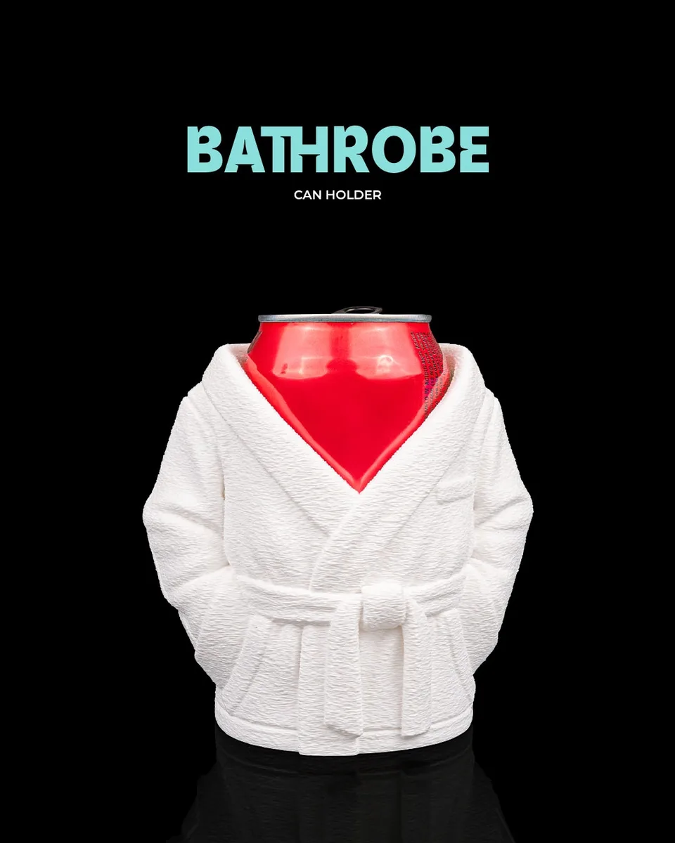 Bathrobe  - Can Holder