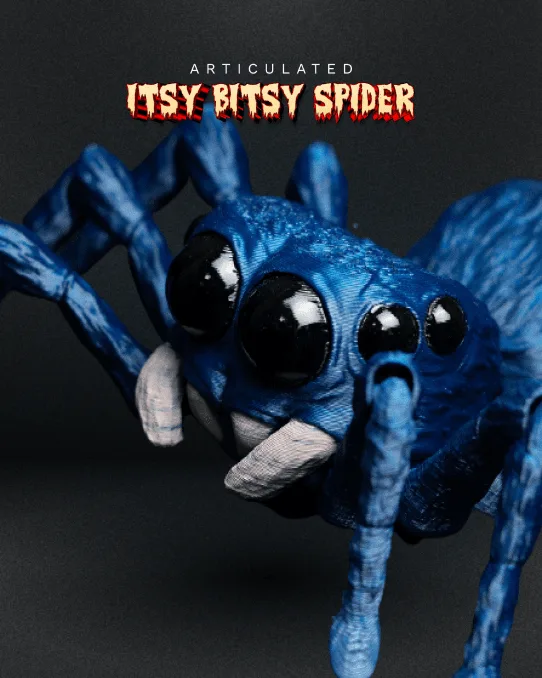 Articulated Itsy Bitsy Spider