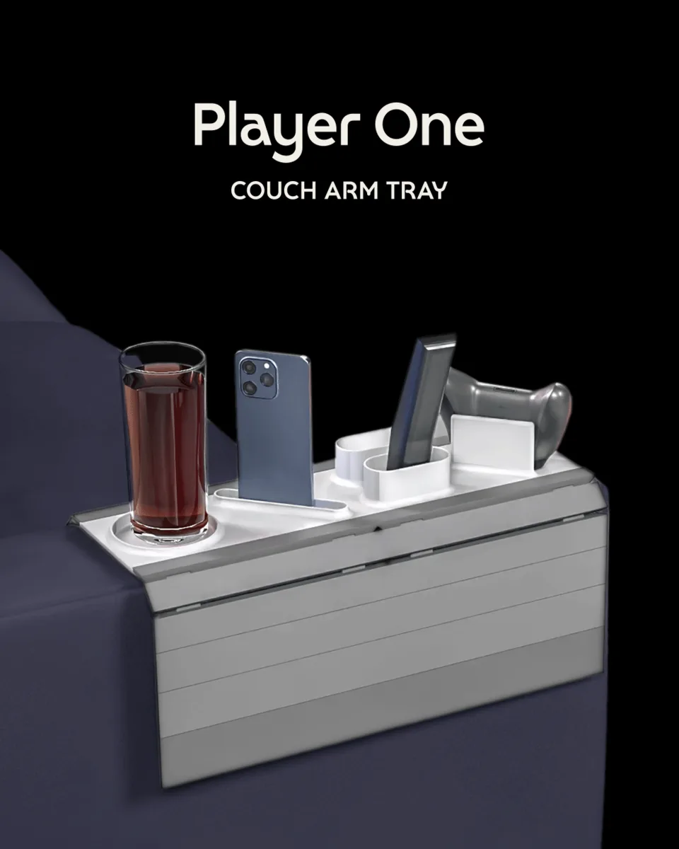 Player One  - Couch Arm Tray