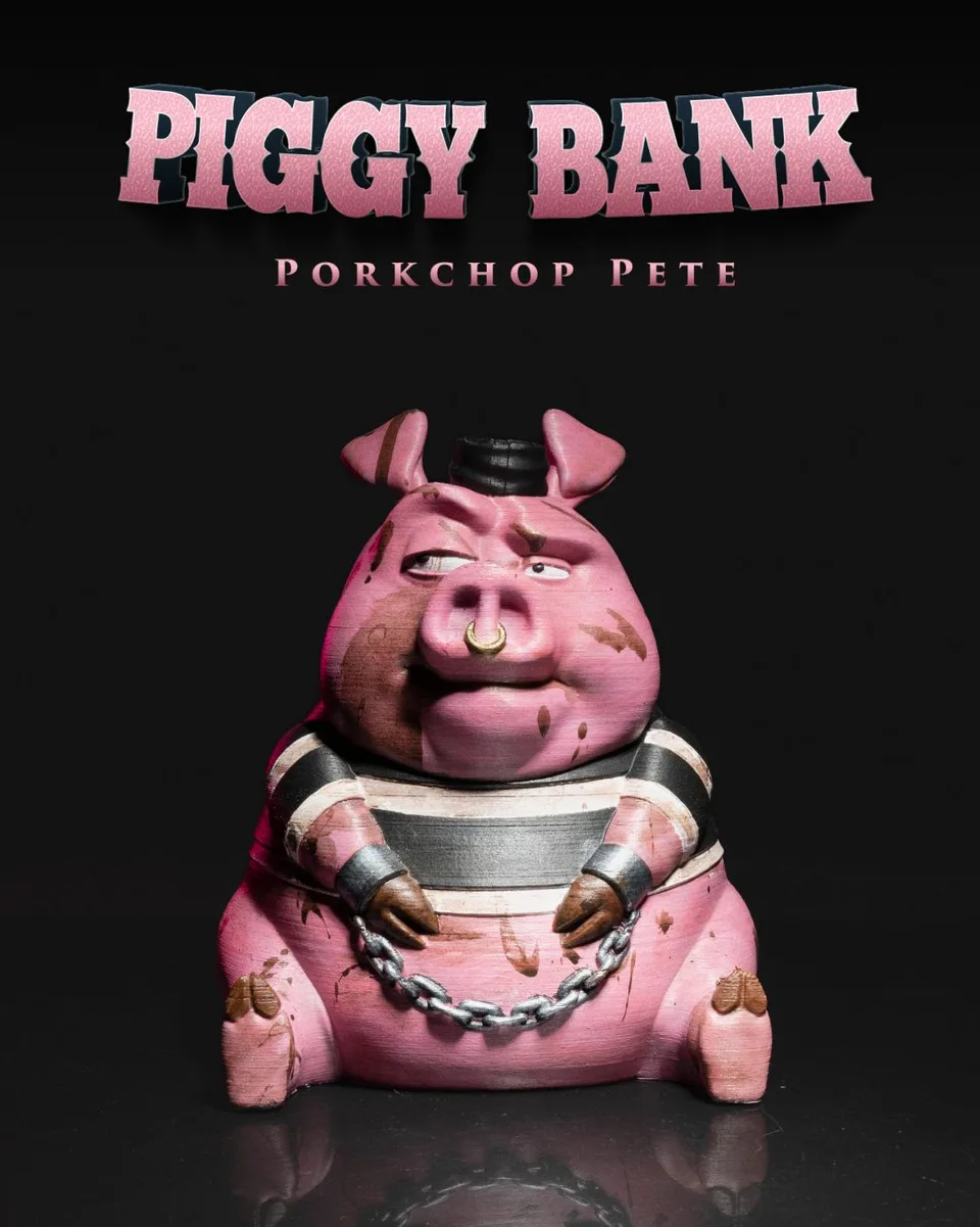 Piggy Bank - Porkchop Pete