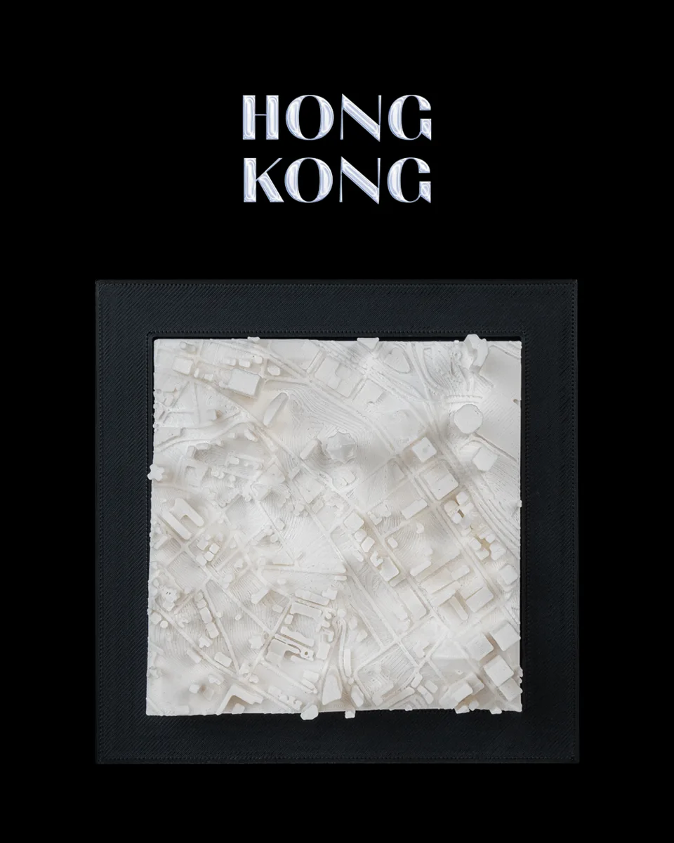3D City Frames - Hong Kong