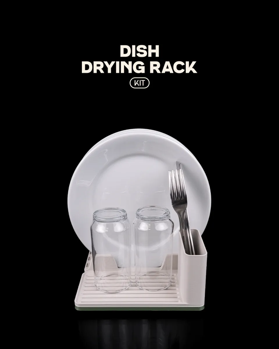 Dish Drying Rack Kit