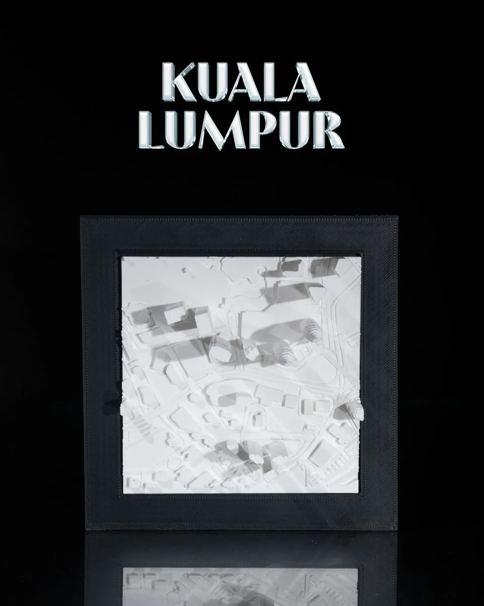 3D City Frames - Kuala Lumpur