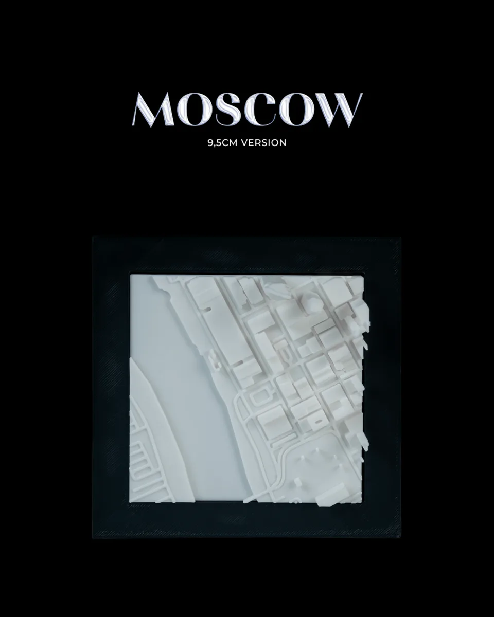 3D City Frames - Moscow - 9,5cm Version