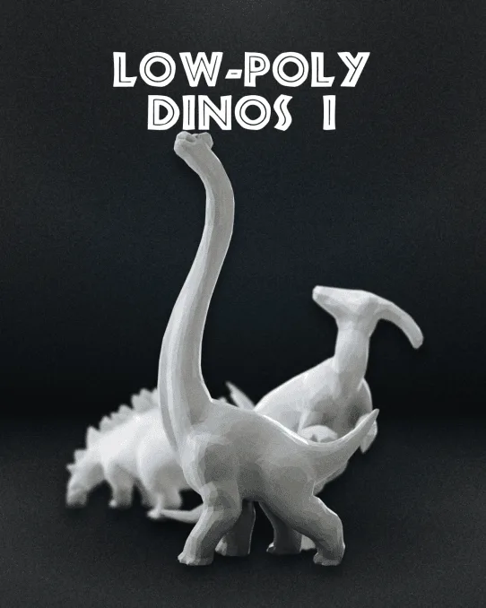 Low-Poly Dinos I