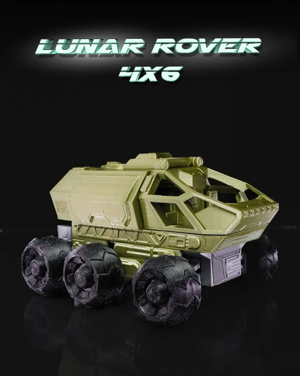 LPEV Lunar Rover 4x6