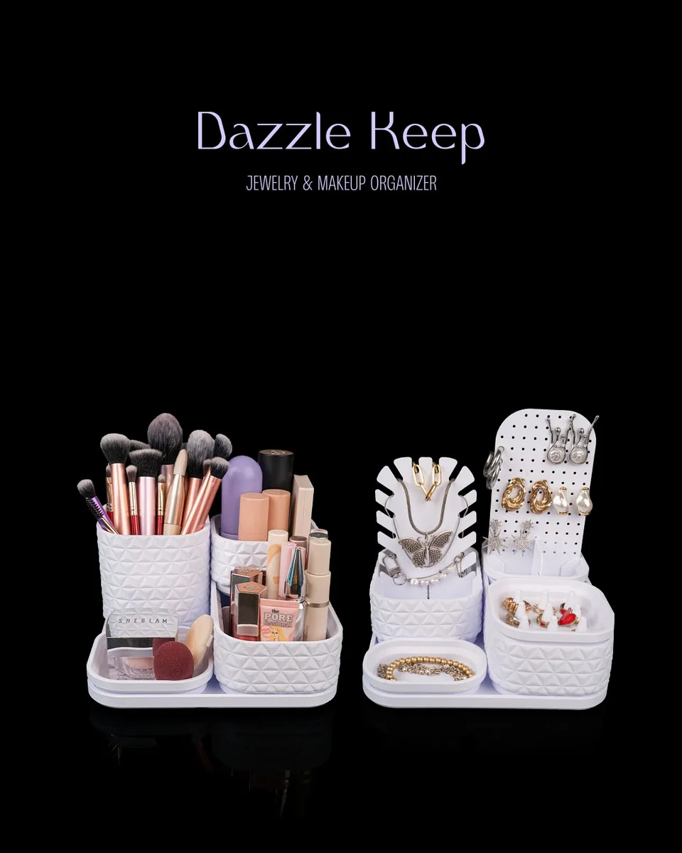 Dazzle Keep - Jewelry & Makeup Organizer