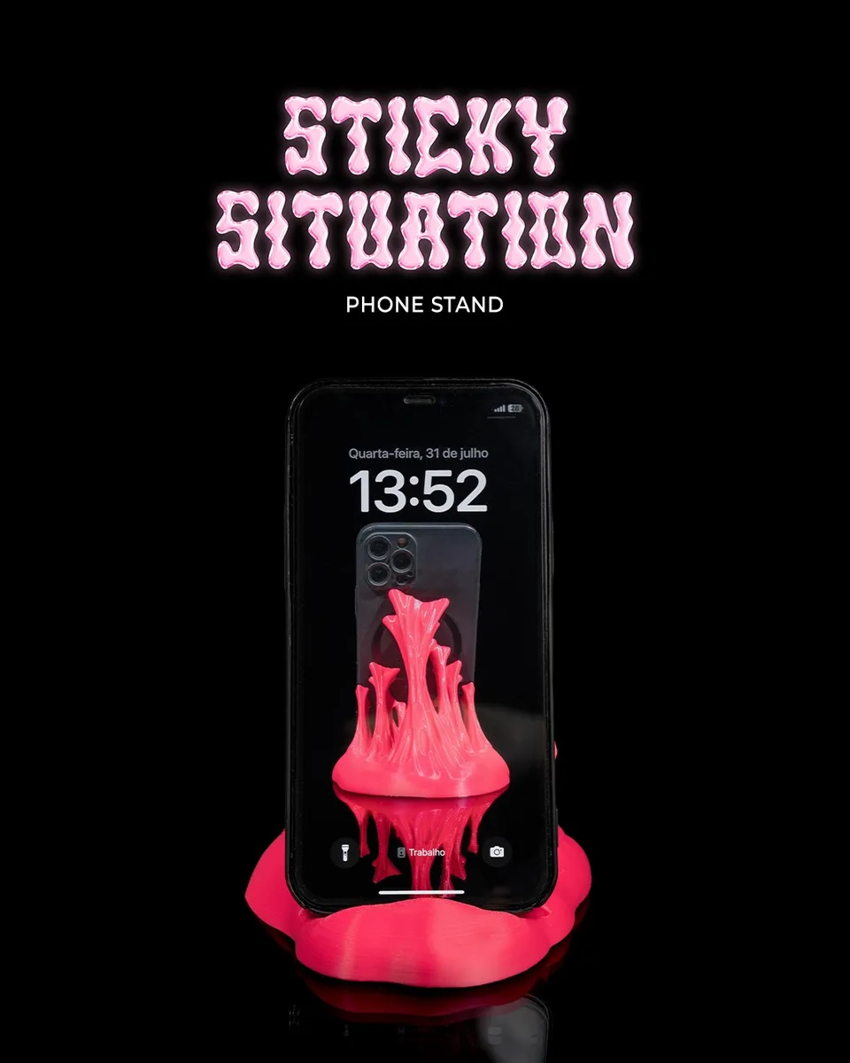 Sticky Situation Phone Stand