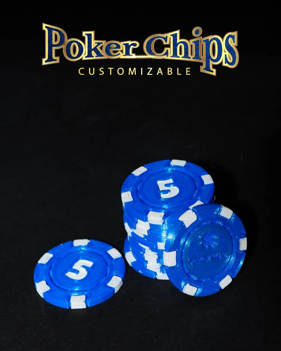 Customizable Poker Chips