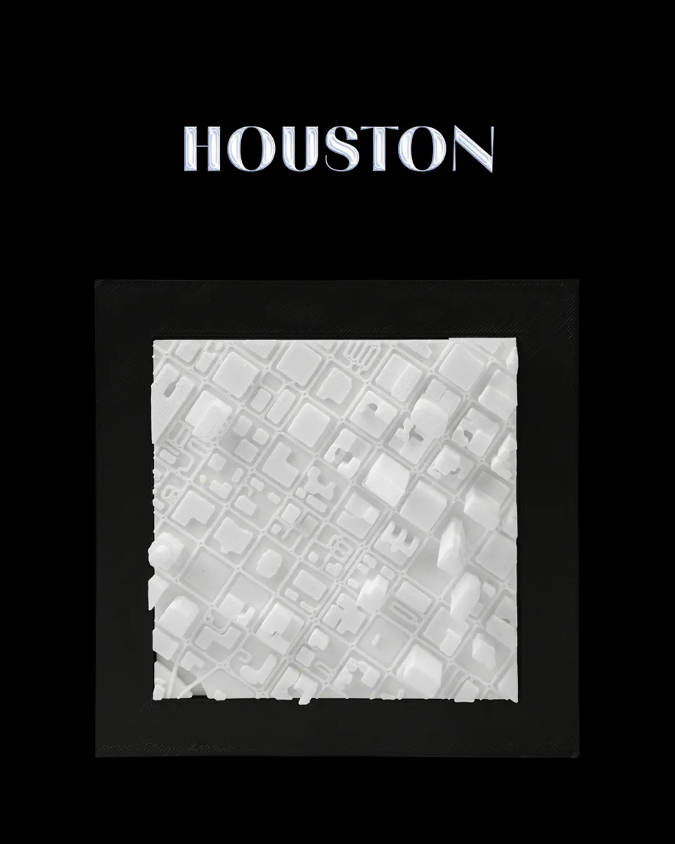3D City Frames - Houston