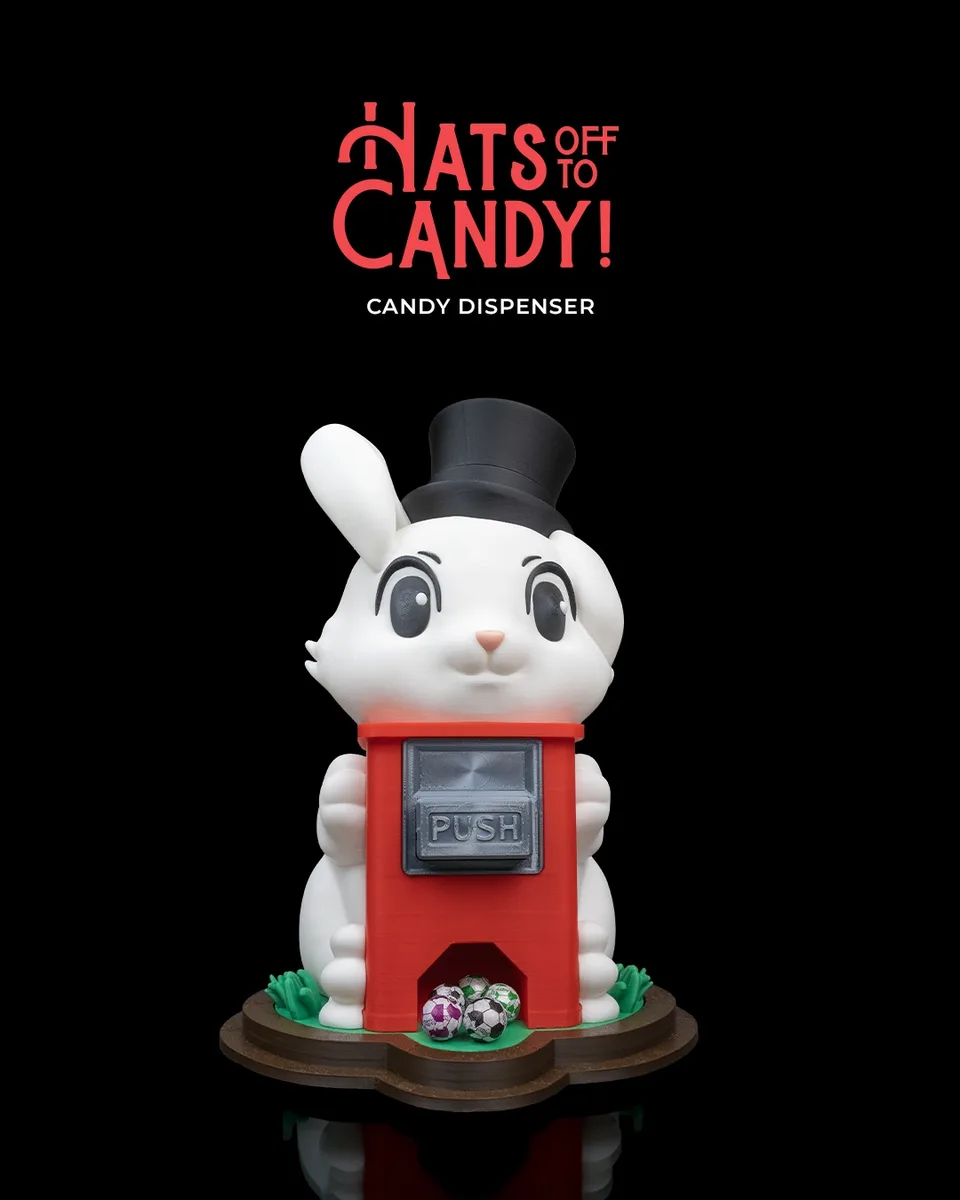 Hats Off to Candy! Candy Dispenser