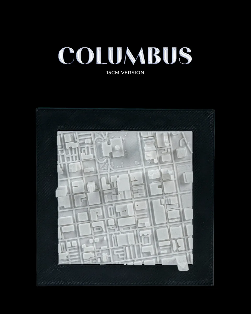 3D City Frames - Columbus - 15cm Version