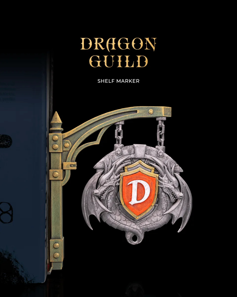 Dragon Guild - Shelf Marker
