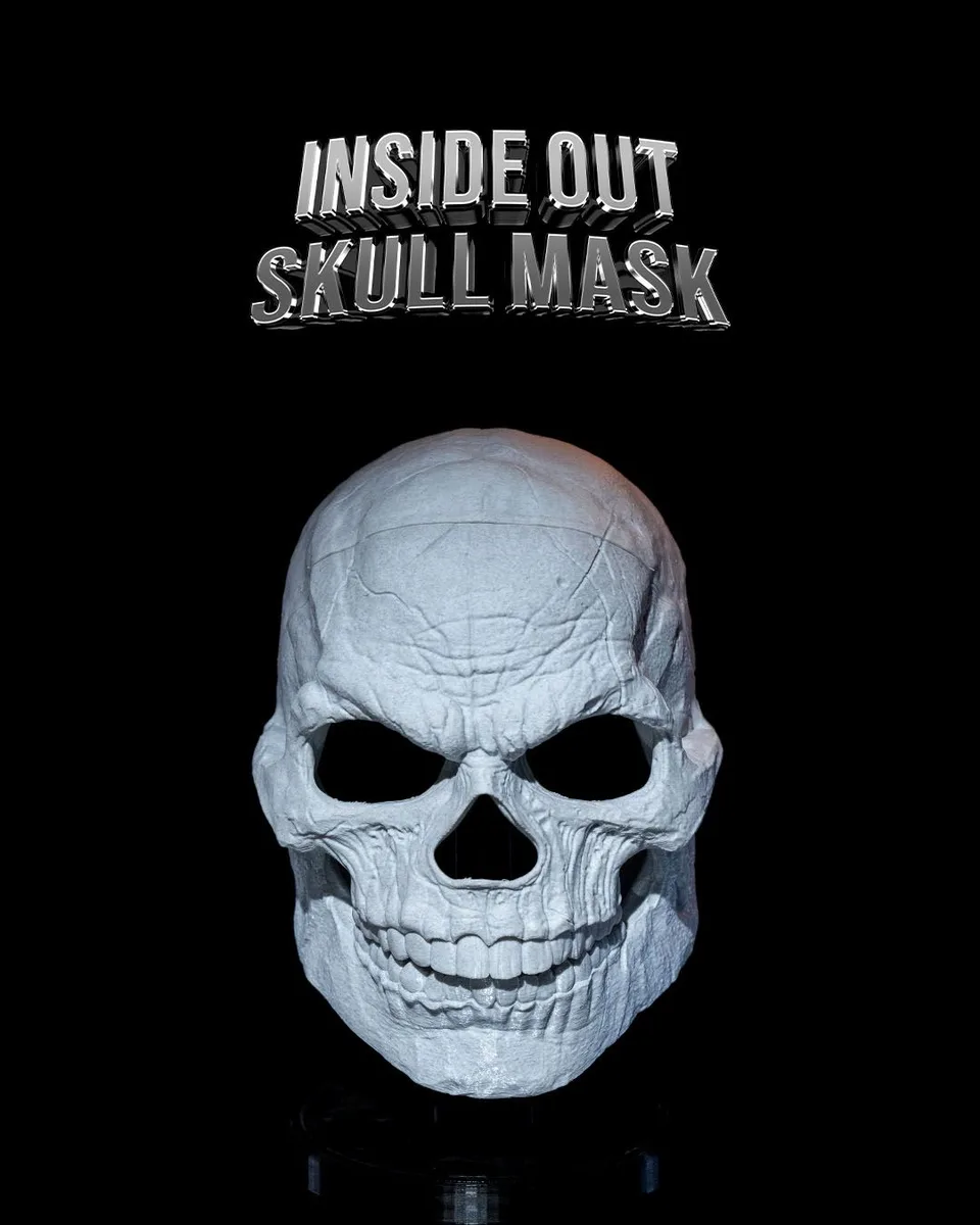 Inside Out Skull Mask