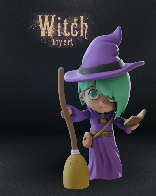 Witch Toy Art