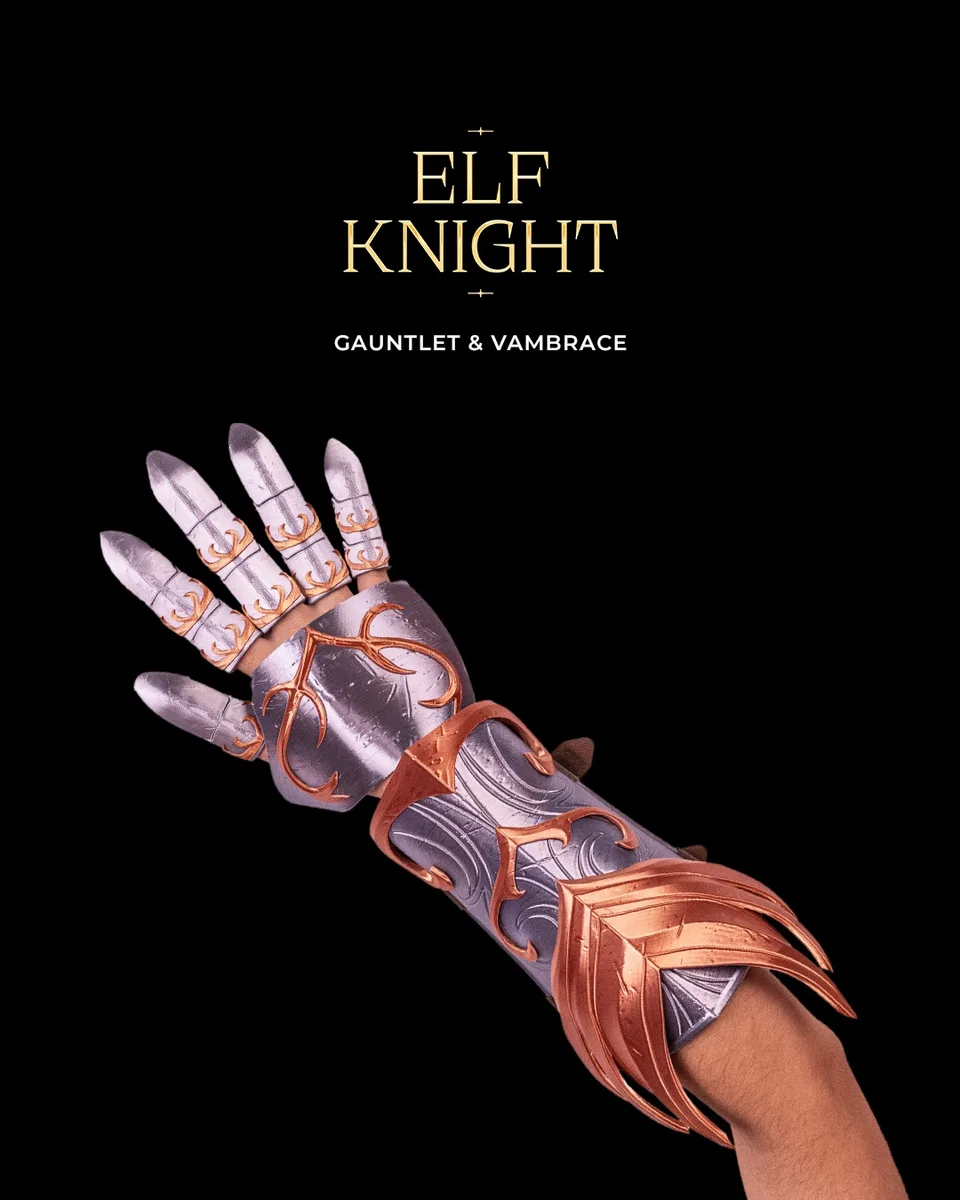 Elf Knight Gauntlet & Vambrace