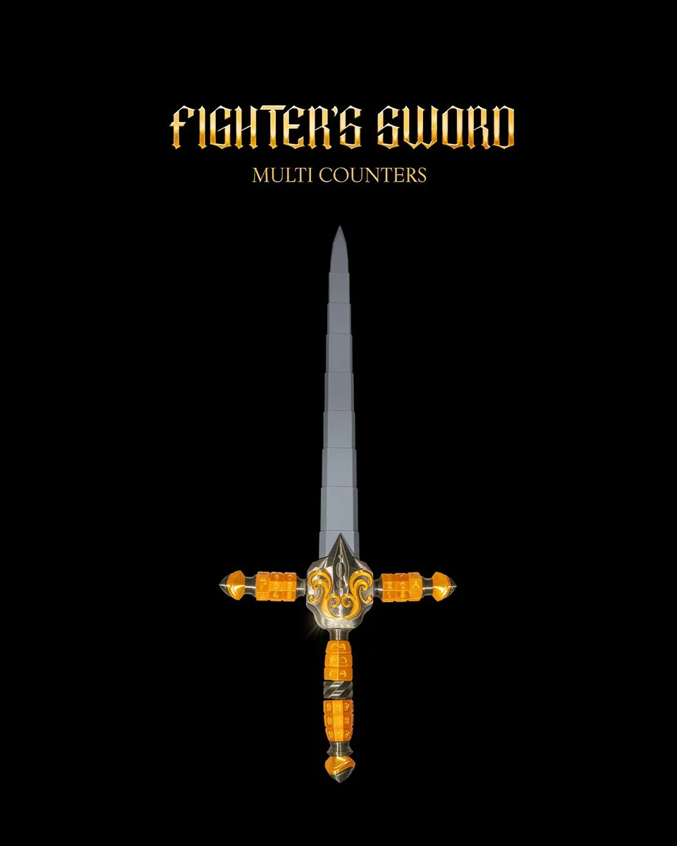 Fighter’s Sword Multi Counters