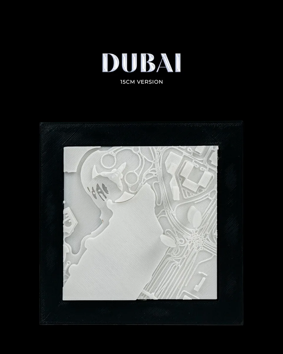 3D City Frames - Dubai - 15cm Version