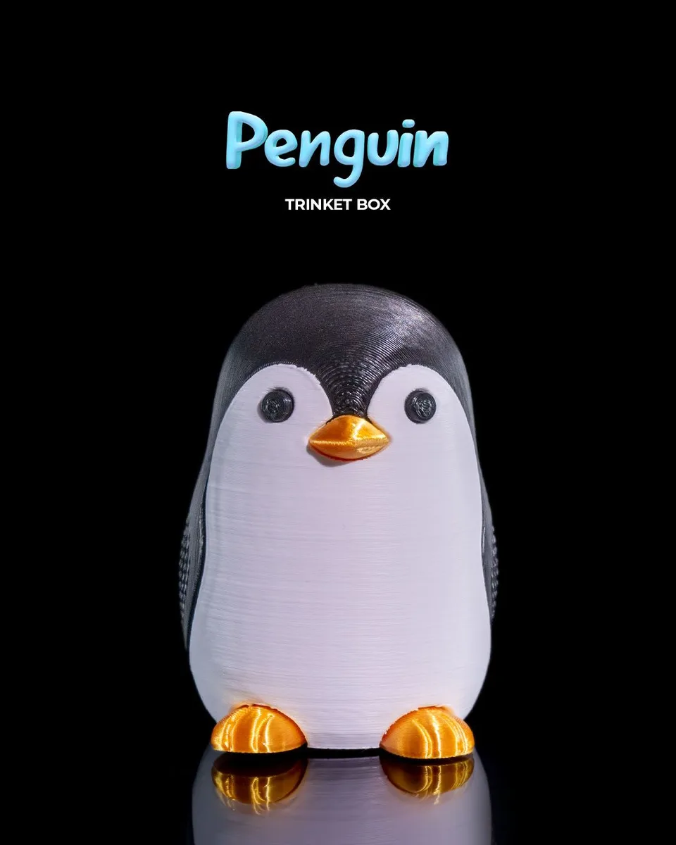 Penguin Trinket Box 