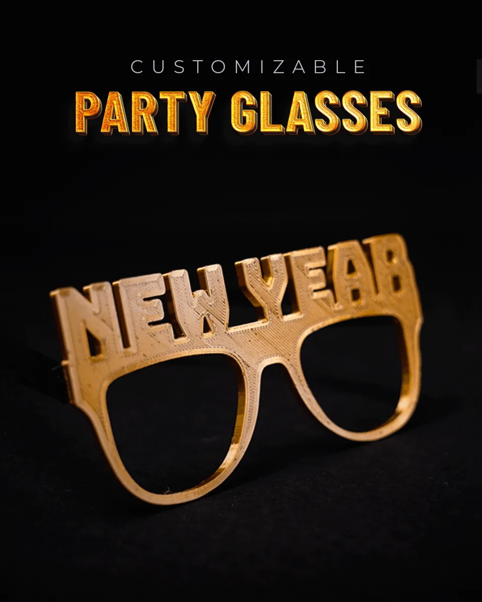 Customizable Party Glasses