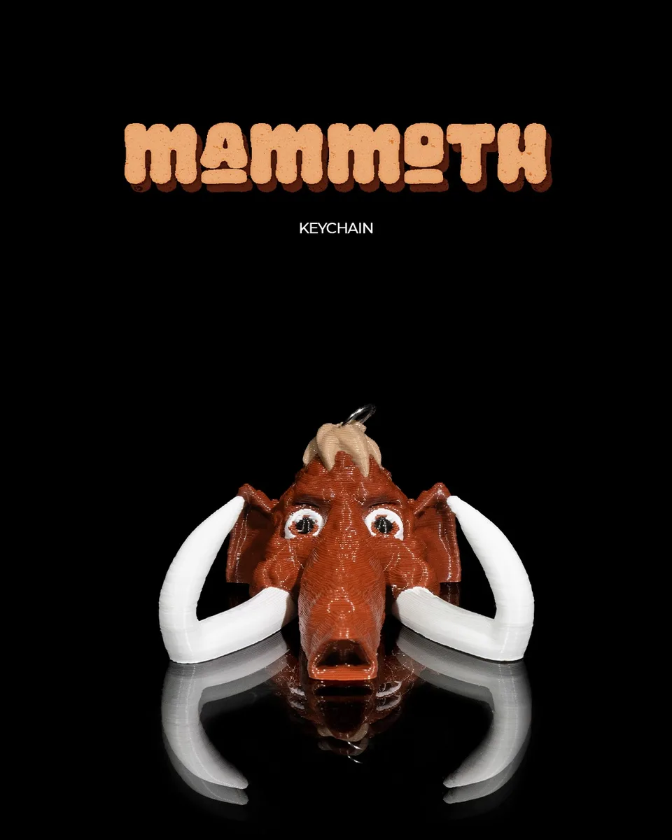 Mammoth Keychain