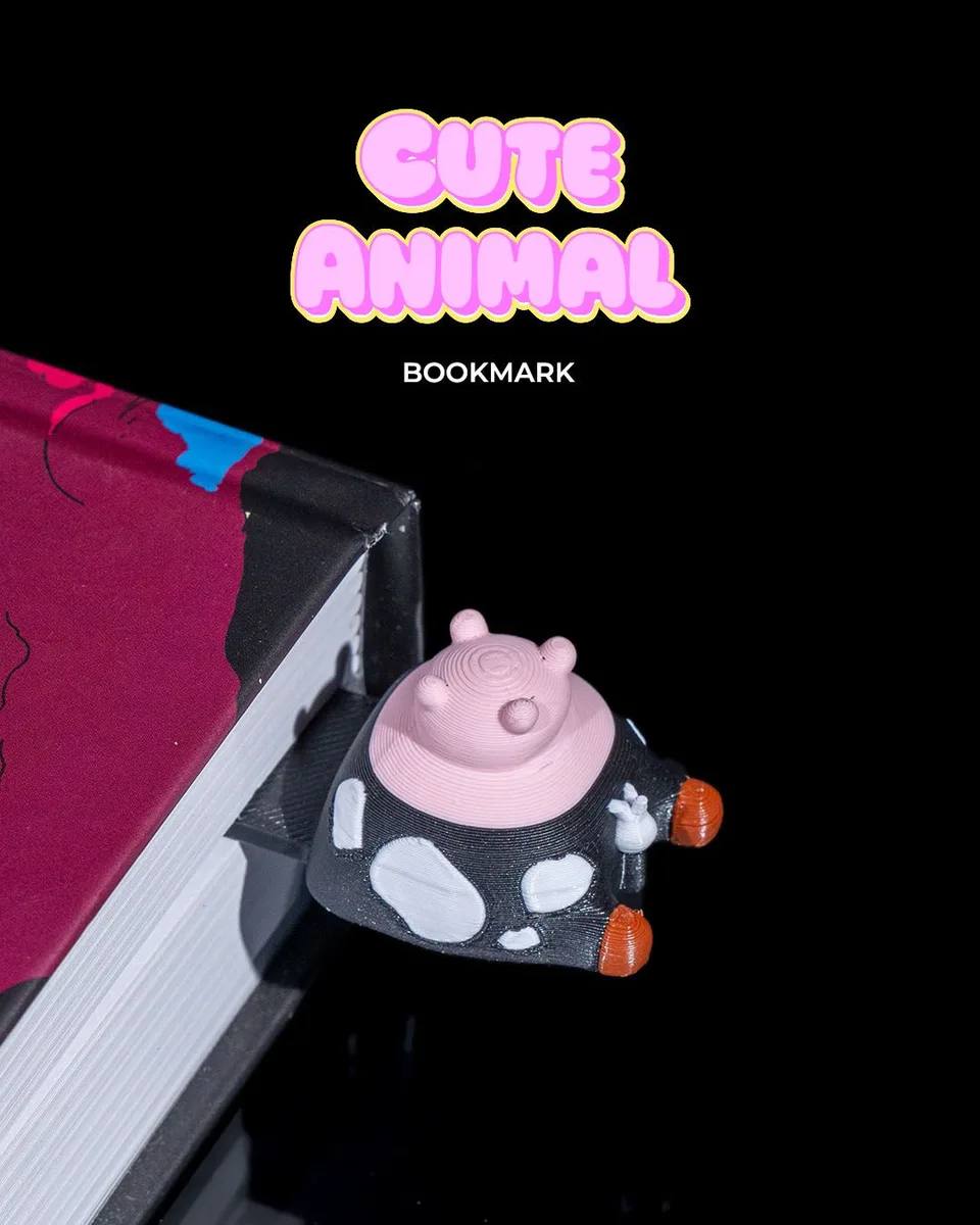 Cute Animal Bookmark
