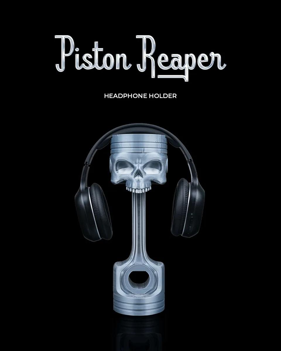 Piston Reaper Headphone Holder