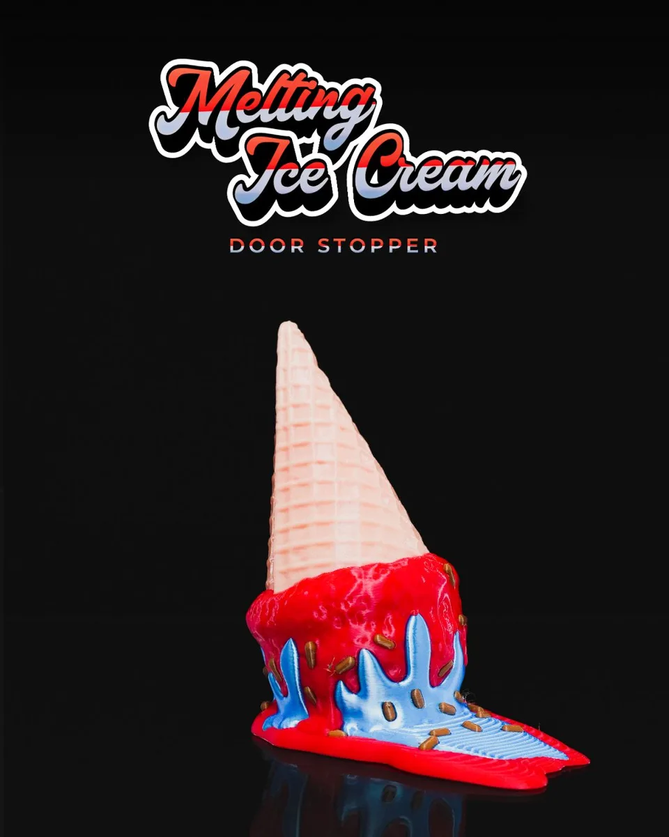Melting Ice Cream Door Stopper