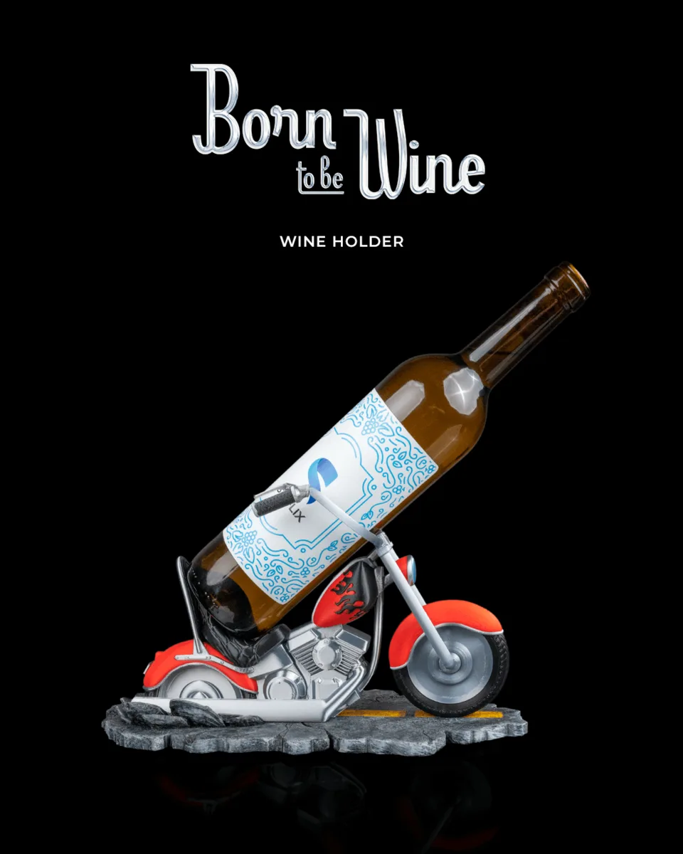Born to be Wine  Wine Holderr
