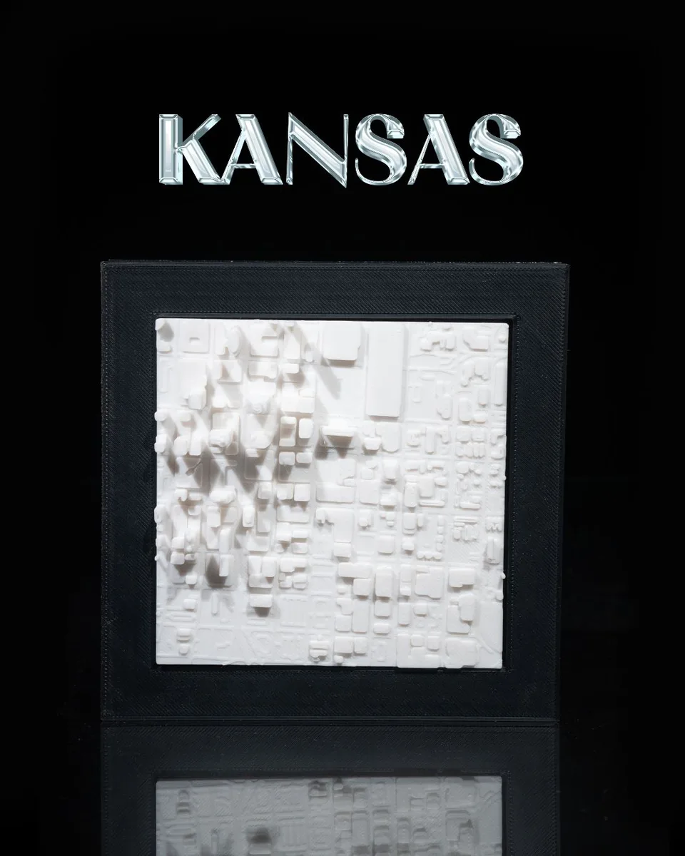 3D City Frames - Kansas City