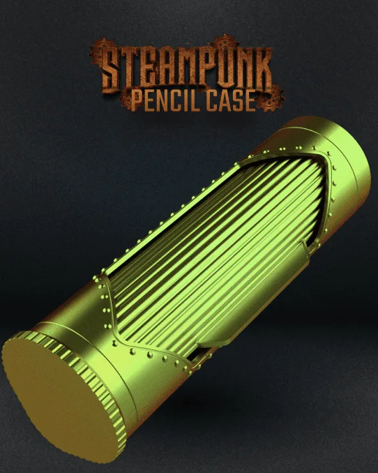 Steampunk Pencil Case