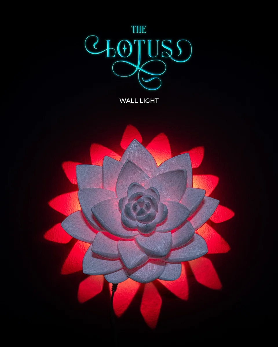 The Lotus Wall Light