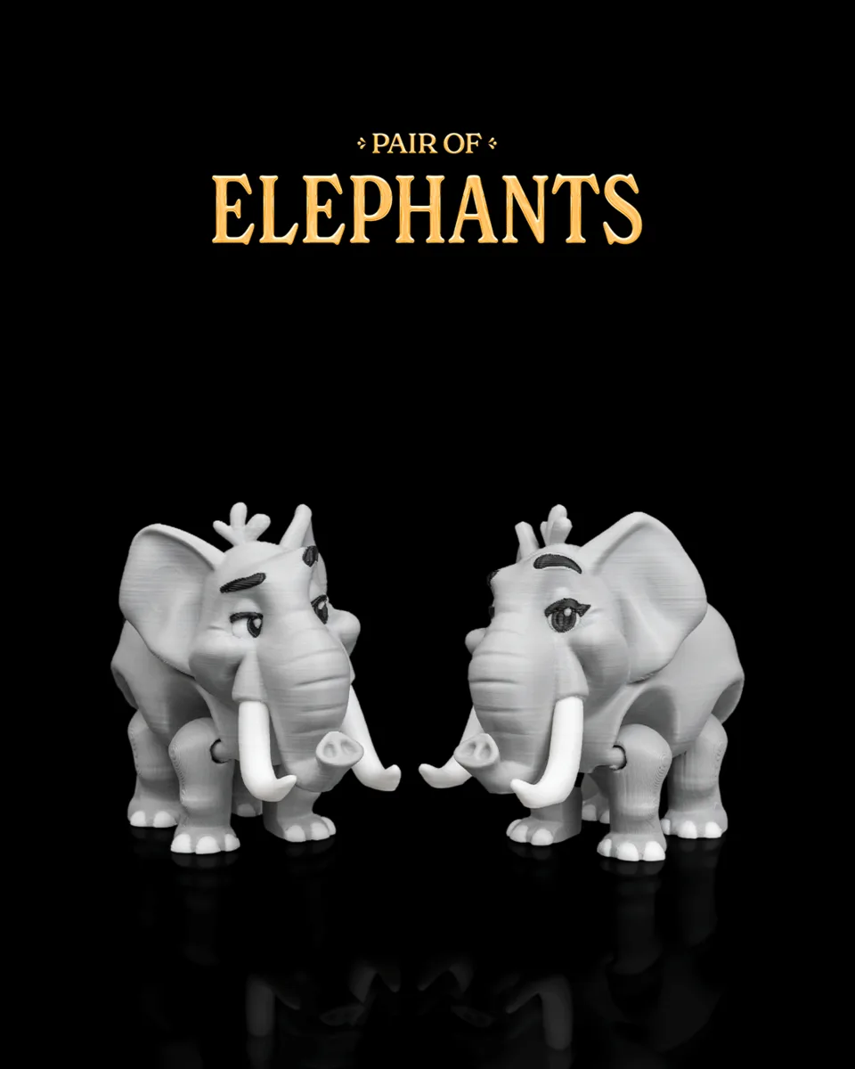 Pair of Elephants