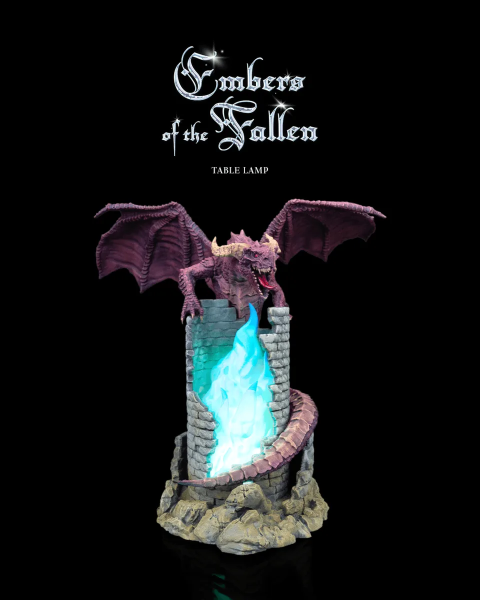Embers of the Fallen - Table Lamp