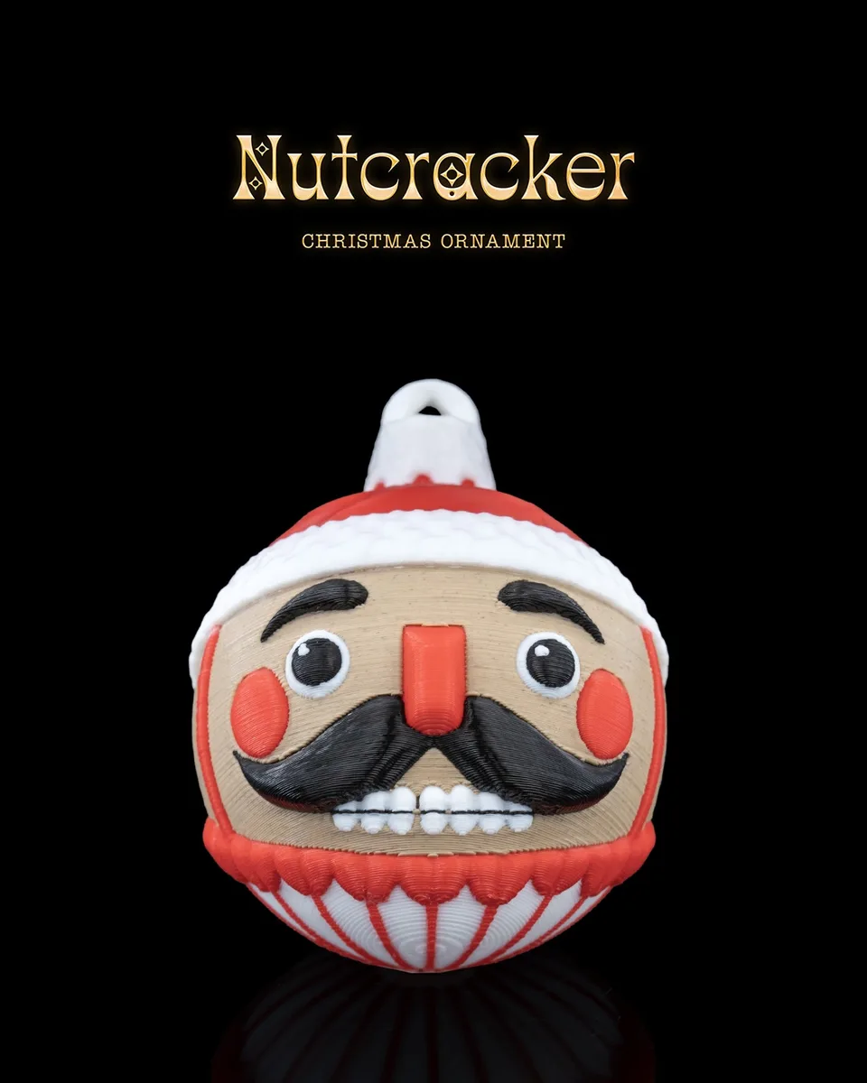 Nutcracker Christmas Ornament