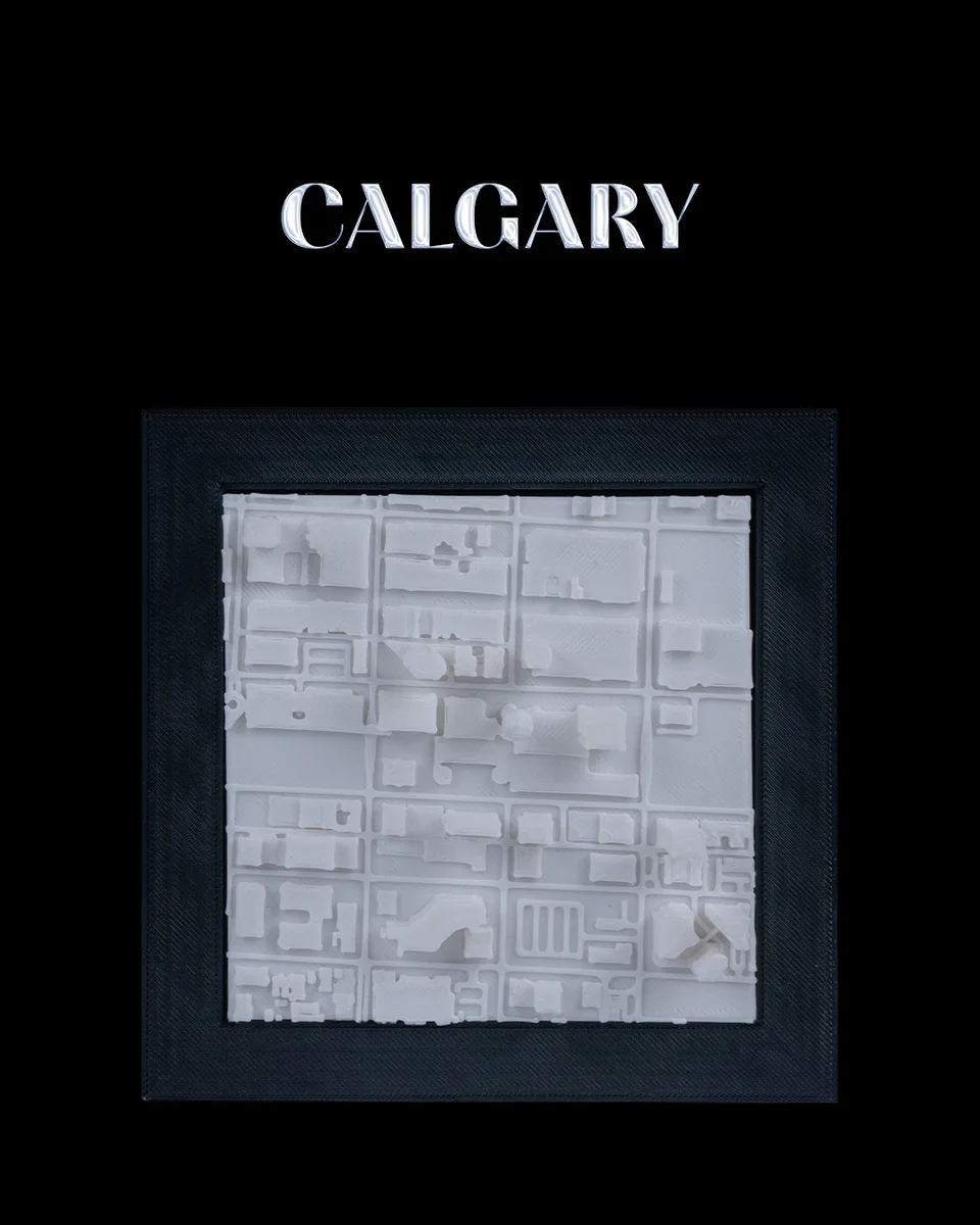 3D City Frames - Calgary