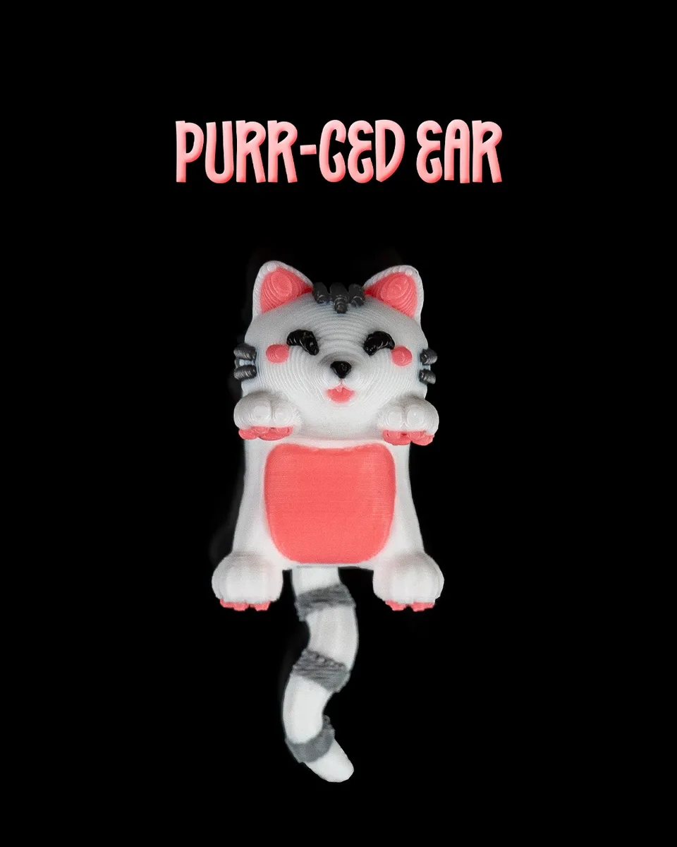 Purr-ced ear