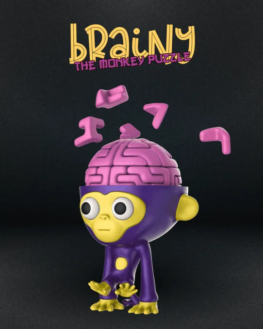 Brainy the Monkey Puzzle