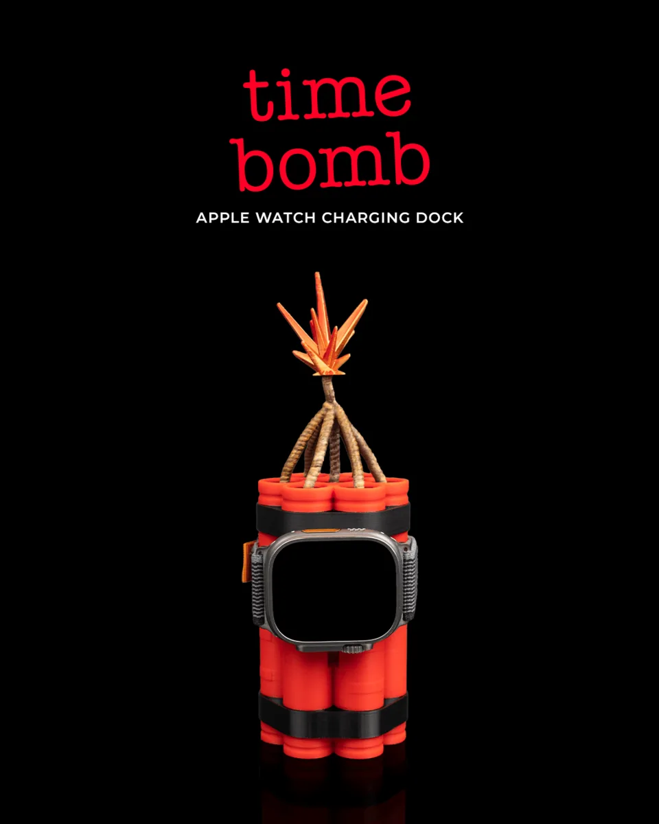 Time bomb Apple Watch Charging Dock
