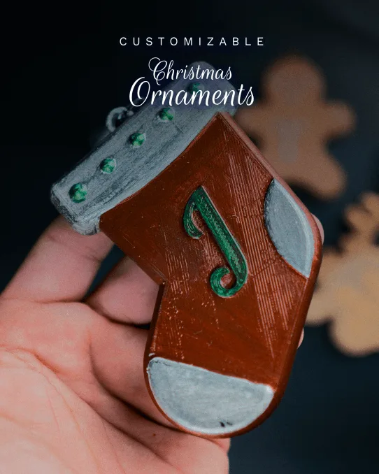 Customizable Christmas Ornament