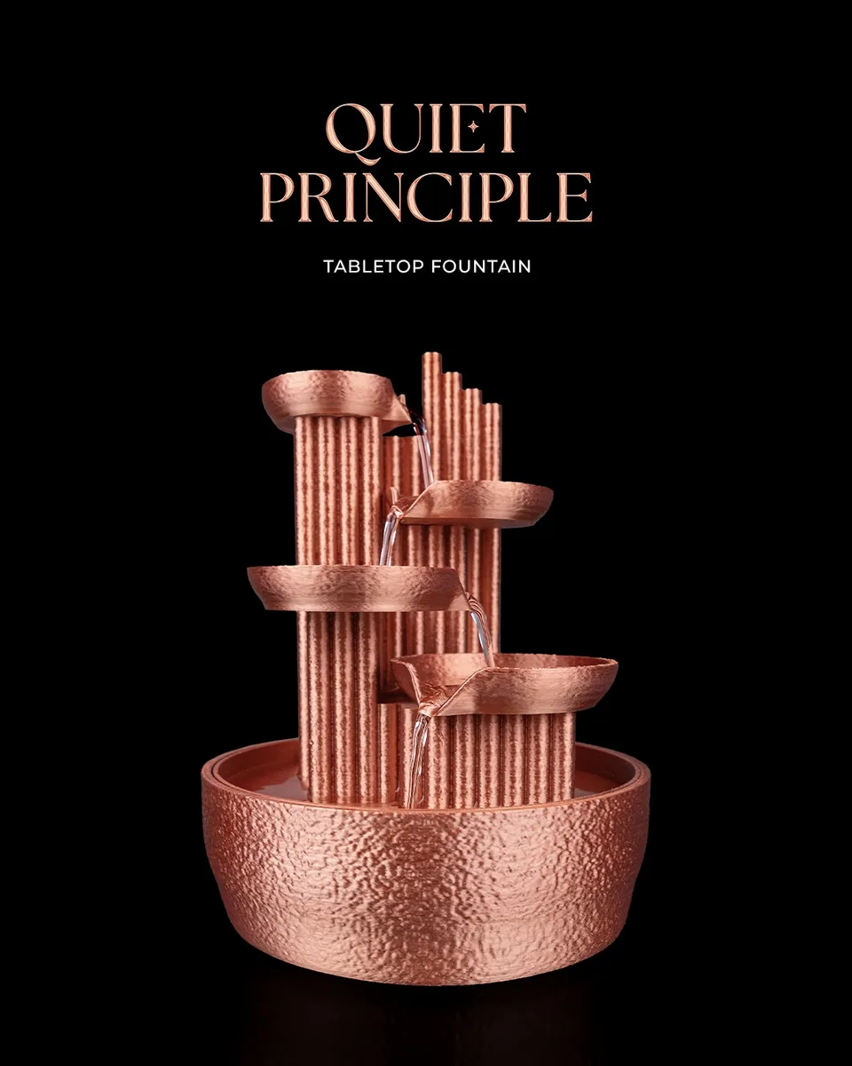 Quiet Principle  Tabletop Fountain