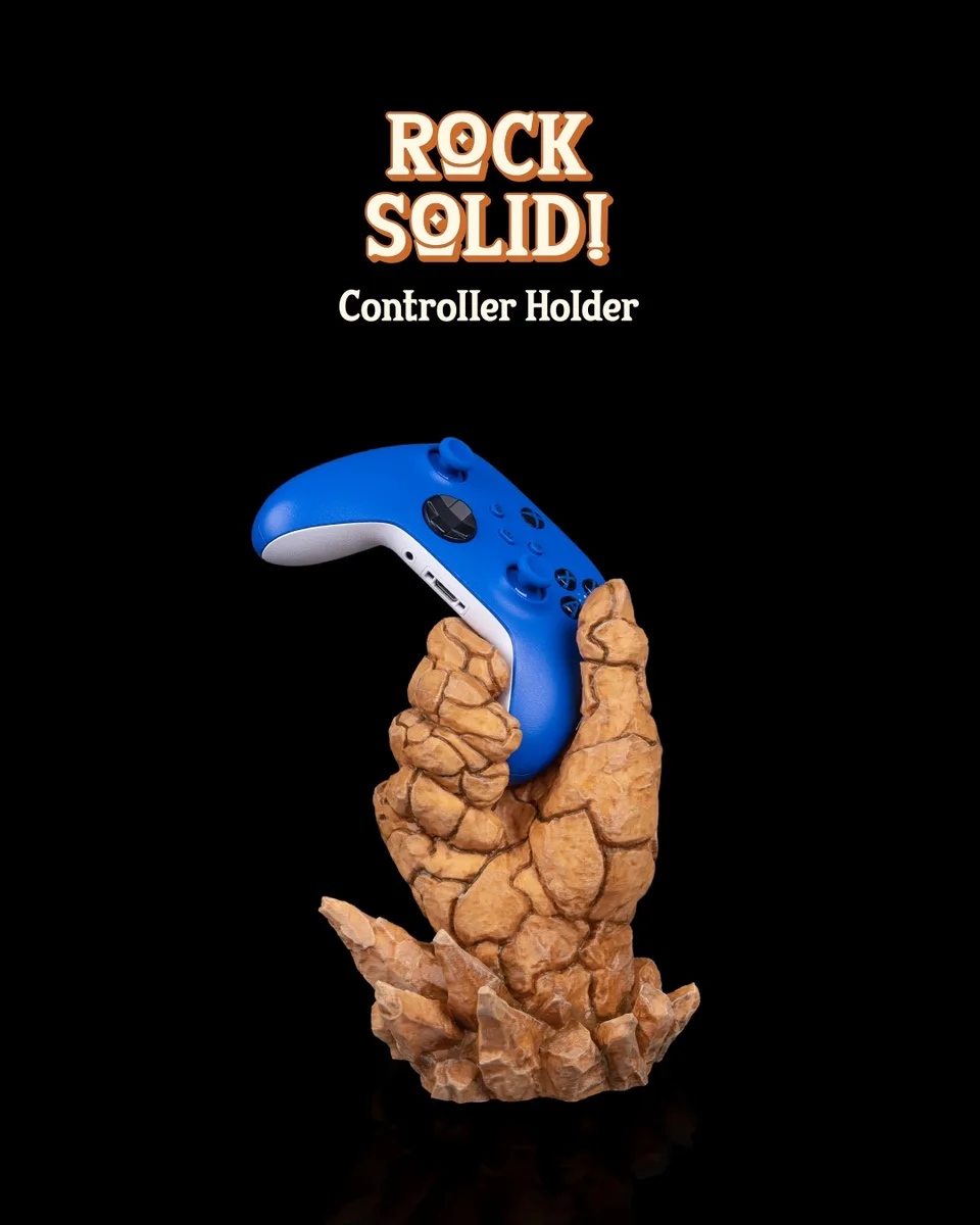 Rock Solid!  Controller Holder