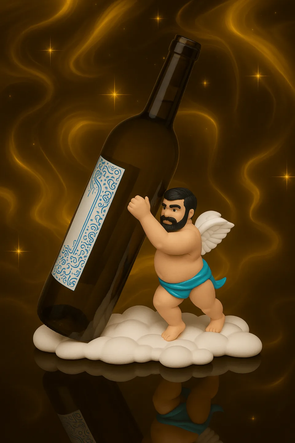 Wine Holder: Cupid - AI Compatible