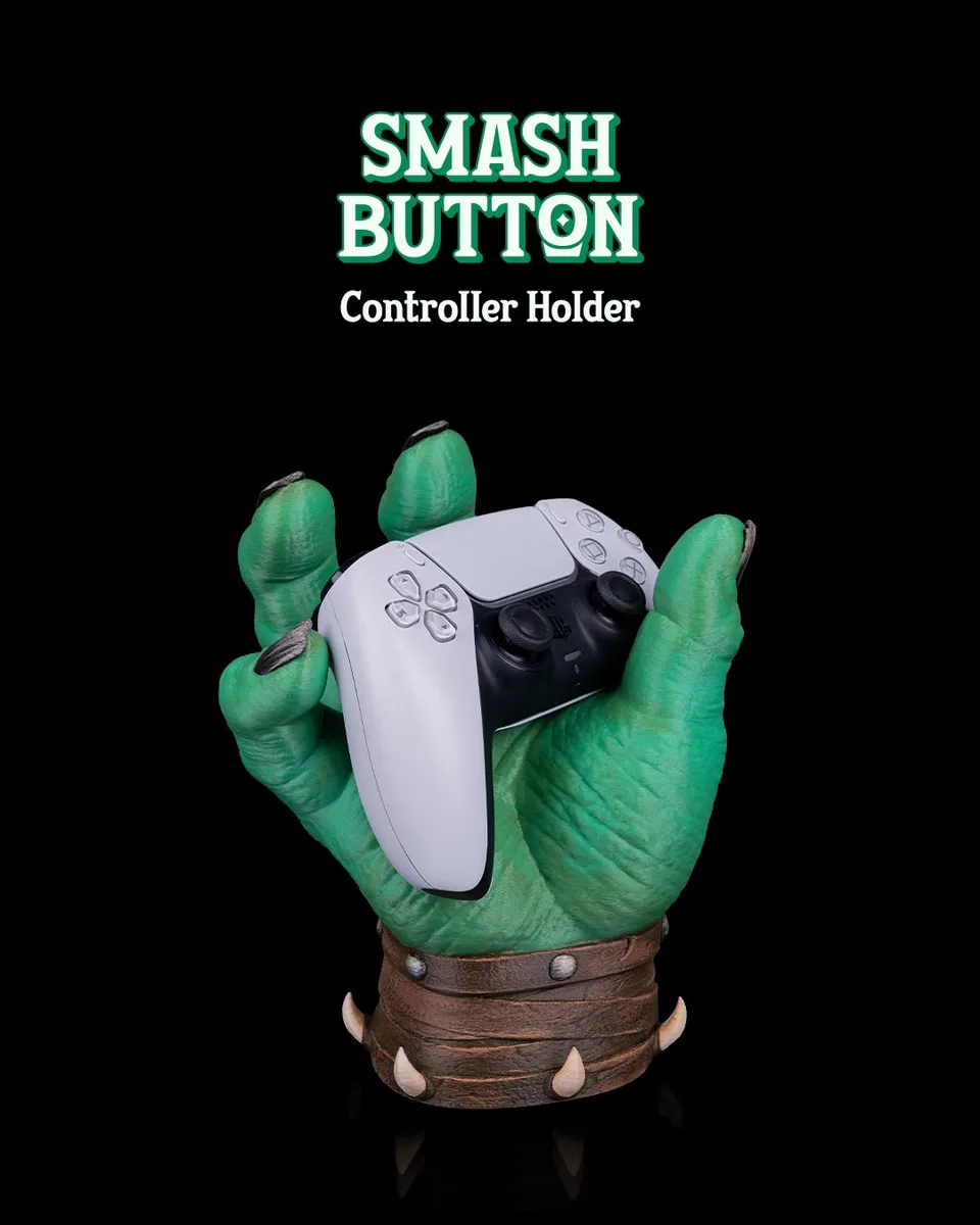 Smash Button - Controller Holder